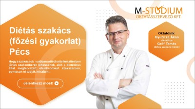 Di&eacute;t&aacute;s &eacute;telk&eacute;sz&iacute;tő (főz&eacute;si gyakorlat) P&eacute;cs